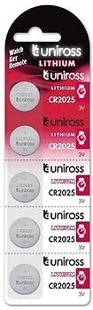 Фото Uniross CR2025 5 шт