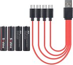 Фото Soshine AAA 2600 mAh 4 шт