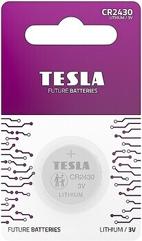 Фото Tesla CR2430 Lithium 3V 1 шт