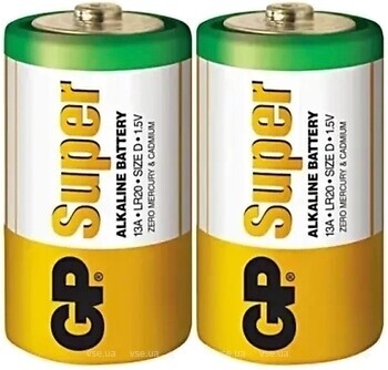 Фото GP Batteries D LR20 Super Alkaline 1 шт
