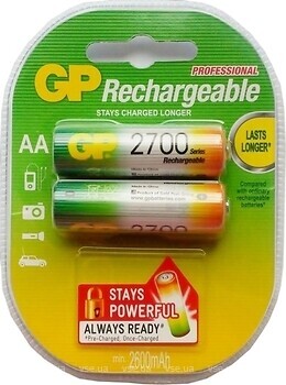 Фото GP Batteries Professional 270AAHC-U2 2 шт (01-00002271)
