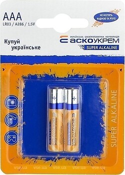 Фото АсКо-УкрЕм AAA.LR03.BL2 2 шт (Аско.LR03.BL2)
