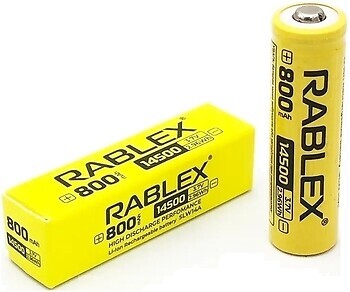 Фото Rablex 14500 3.7V 800 mAh 1 шт