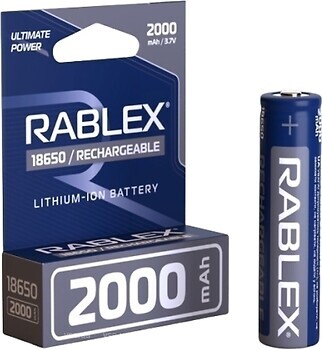 Фото Rablex 18650 3.7V 2000 mAh 1 шт