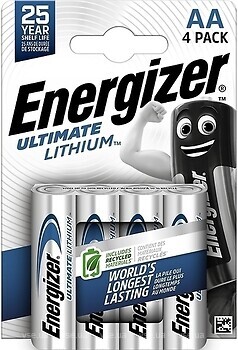 Фото Energizer AA Lithium Ultimate 4 шт