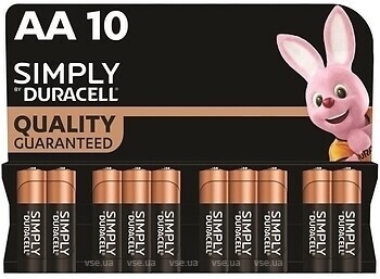 Фото Duracell Simply AA/LR6 10 шт