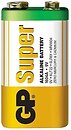 Фото GP Batteries 6F22/6LR61 Alkaline 1 шт