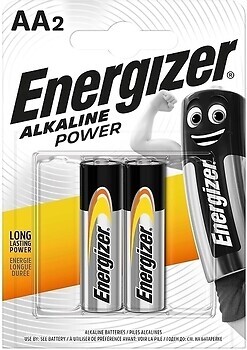 Фото Energizer AA Alkaline Power 2 шт (7638900297416)