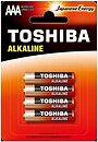 Фото Toshiba Red Alkaline AAA/LR3 4 шт