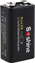 Фото Soshine 9V 6F22 500 mAh 1 шт