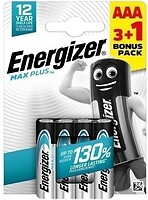 Фото Energizer Max Plus AAA LR03 Alkaline 3+1 шт
