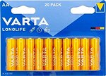 Фото Varta LongLife AA Alkaline 20 шт