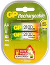 Фото GP Batteries AA 2100 mAh NiMh 2 шт (210AAHC-UC2)