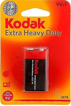 Фото Kodak Extra Heavy Duty 6F22 1 шт