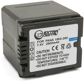 Фото ExtraDigital Panasonic VW-VBG260 Chip (DV00DV1276)
