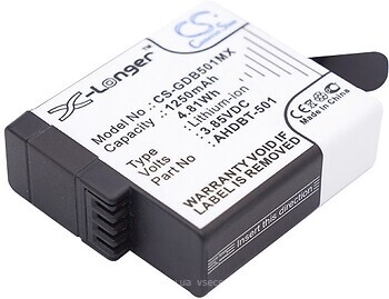Фото Cameronsino GoPro AHDBT-501 (CS-GDB501MX)