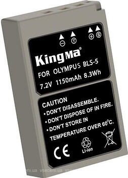 Фото KingMa Olympus BLS-5