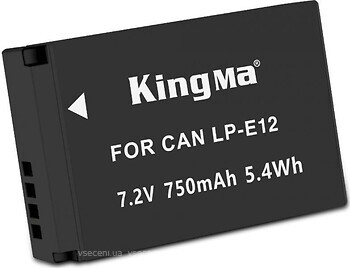 Фото KingMa Canon LP-E12