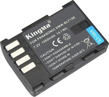 Фото KingMa Panasonic DMW-BLF19E