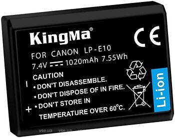 Фото KingMa Canon LP-E10
