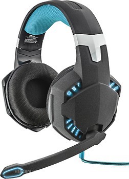 Фото Trust GXT 363 7.1 Bass Vibration Headset Black/Blue (20407)