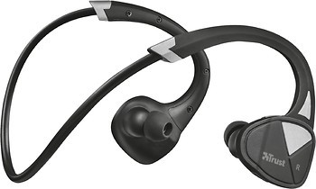 Фото Trust Velo Neckband-style Bluetooth Wireless Sports Earphones Black (22501)