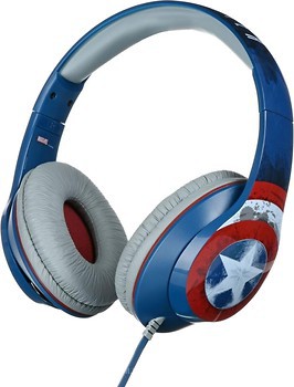 Фото eKids iHome Marvel Captain America Mic Blue/Silver (VI-M40CA.11XV7)