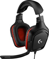 Фото Logitech G332 Stereo Gaming Headset Black/Red (981-000757)