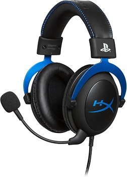 Фото HyperX Cloud for PS4 Black/Blue (HX-HSCLS-BL/EM)