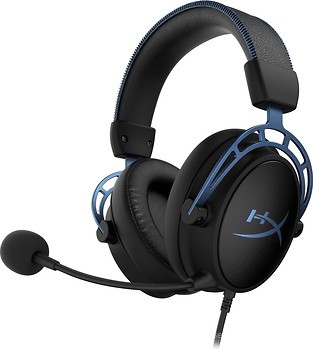 Фото HyperX Cloud Alpha S Black/Blue (HX-HSCAS-BL/WW/4P5L3AA)