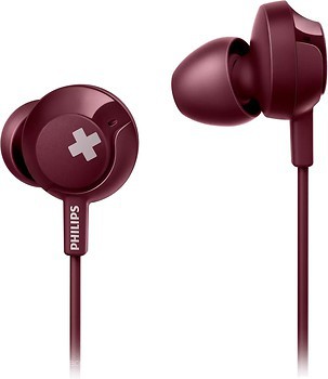Фото Philips SHE4305 Red (SHE4305RD/00)