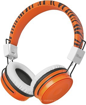 Фото Trust Comi Bluetooth Wireless Kids Headphones Orange (23127)