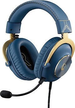 Фото Logitech G Pro X Gaming Headset League of Legends Blue (981-001106)