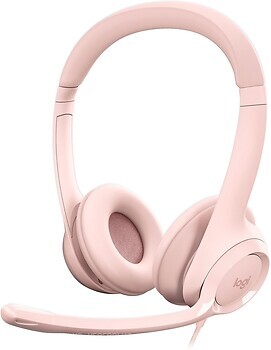 Фото Logitech Stereo Headset H390 Rose (981-001281)