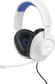 Фото JBL Quantum 100P White/Blue (JBLQ100PWHTBLU)