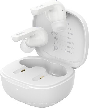 Фото Belkin Soundform Motion True Wireless White (AUC010BTWH)