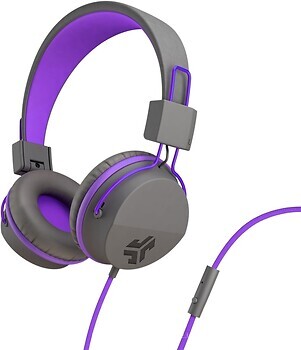 Фото JLab Audio Jbuddies Studio Kids Graphite/Violet (IEUHJKSTUDIORGRYPRP6)