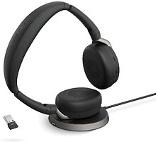 Фото Jabra Evolve2 65 Flex Link380a UC Stereo WLC Black (26699-989-989)