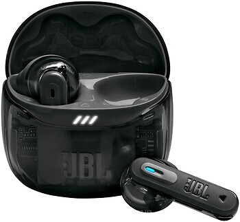 Фото JBL Tune Flex 2 Ghost Black (JBLTFLEX2GBLK)