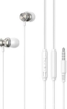 Фото ColorWay 3.5 mm Wired Earphone UrbanBeat White (CW-WD03WT)