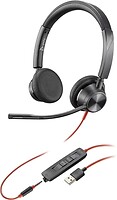 Фото Poly BlackWire C3325-M USB-A HS Stereo Black (76J21AA)