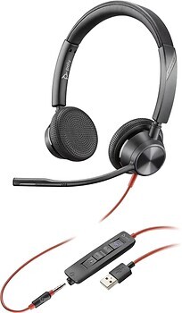 Фото Poly BlackWire C3325-M USB-A HS Stereo Black (76J21AA)