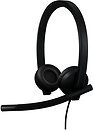 Фото Logitech Teams H570e Stereo USB-A Black (981-001430)