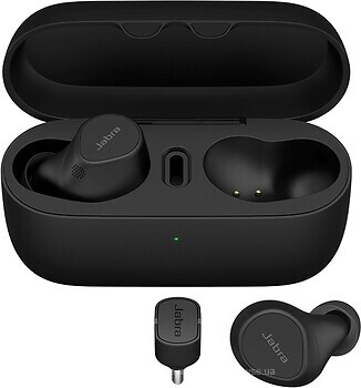 Фото Jabra Evolve2 Buds USB-C MS Black (20797-999-889)