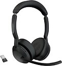Фото Jabra Evolve2 55 Link380a UC Stereo Black (25599-989-999)
