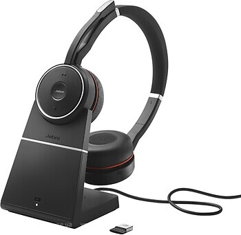 Фото Jabra Evolve2 75 SE Stereo USB-A UC + Base (7599-848-199)