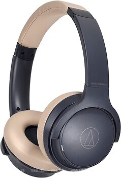 Фото Audio-Technica ATH-S220BT Navy/Beige