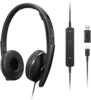 Фото Lenovo Wired ANC Headset Gen 2 Teams (4XD1M45627)