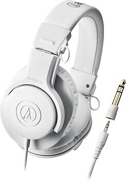 Фото Audio-Technica ATH-M20X White