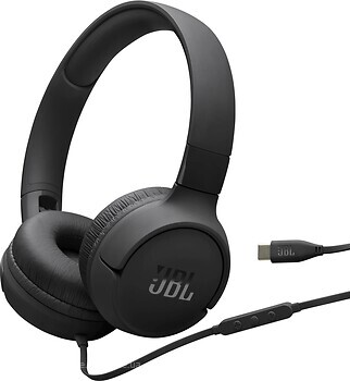 Фото JBL Tune Tune 520C Black (JBLT520CBLK)